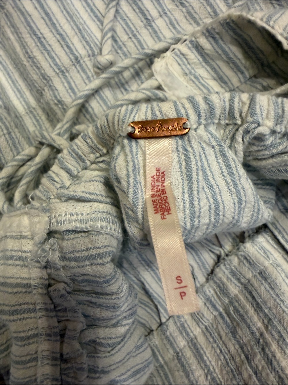 NWT Free People Striped Dessert Days Mini Dress - Picture 5 of 7